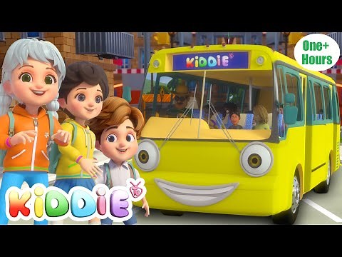 🚌 Wheels on The Bus & More Nursery Rhymes! 🎶 Fun Collection for Kids | Kiddie TV Rhymes