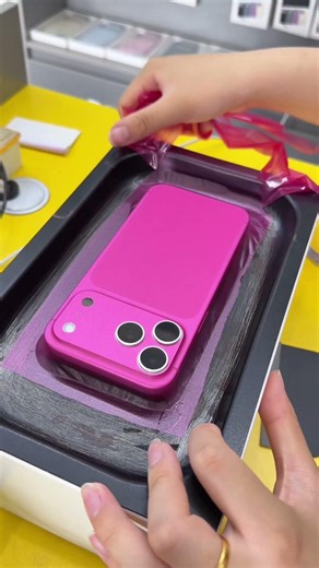 Death Barbie Pink #Apple 17 Pro Full Coverage Screen Protector #iPhone Full Coverage Screen