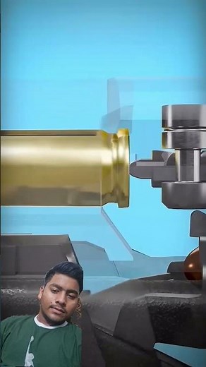 How does a Gun works 🤯 #3danimation #facts #youtubeshorts #viral #shorts #trending