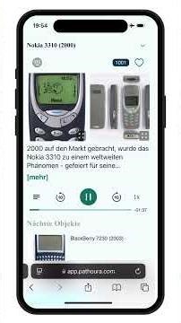 BYOD-Audioguide-Demo für einen selbstgeführten Ausstellungsbesuch #audioguide