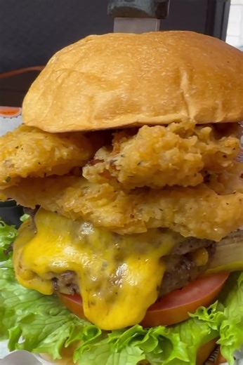 Yup, that pretty much sums up the Bad Ass Burger 🤩 | Bad Daddy's Burger Bar