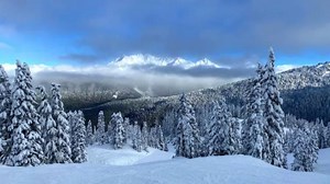 This Under-the-Radar Ski Area Gets Double the Snow of Most Western Resorts — and Sits at the Base of an Active Volcano