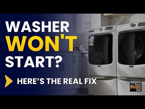 How to Test and Replace a Maytag Front Load Washer Door Lock
