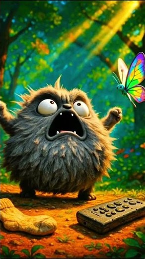 Funny Cute Monster Creating Using veo3