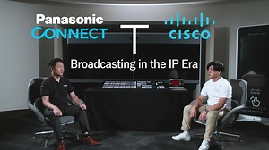Supporting the #IP Shift in Broadcasting with Cisco and Panasonic #KAIROS We promote the shift to IP for broadcasting stations in cooperation with CISCO, KAIROS Alliance Partner. Together with #CISCO, #Panasonic, and broadcasters around the world, we will create new value. Please watch the video to learn more about our vision for the future and how we can help you. Full ver: https://youtu.be/7MyapInzb-I #PanasonicKAIROS #PanasonicConnect | Panasonic Kairos