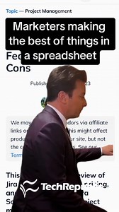 4.9K views | ⚡News flash: Jira's not just for software development teams. ﻿Atlassian recently combined Jira Software and Jira Work Management into one powerful project management tool! ﻿Learn more about Jira's spiffy new marketing templates:﻿ ﻿https://link.technologyadvice.com/r/jira-b2d-tr-facebook #marketing #marketingsoftware #projectmanagement | TechRepublic | Facebook