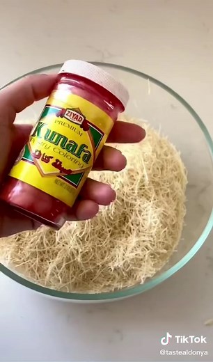 Delicious Arab/Middle Eastern Desserts: Kunafeh Recipe