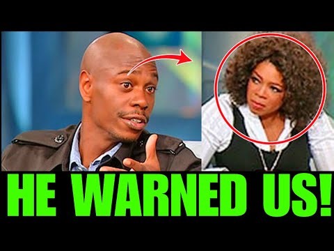 Remember This Dave Chappelle Interview with Oprah? He Was Right All Along.