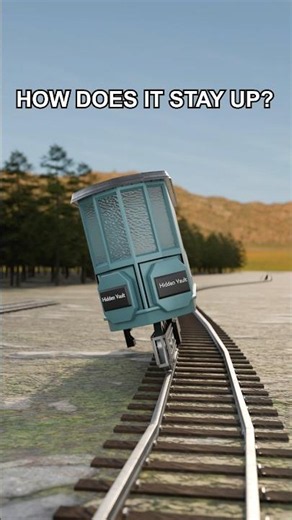 How Gyro Trains Stay Upright Without Falling?