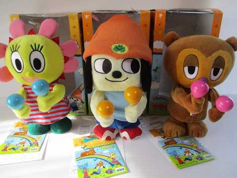 Parappa The Rapper Sound Reaction Maracas Parappa, PJ Berri and Sunny Funny パラッパ PJベリー サニー
