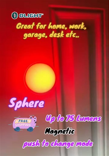#olight #magnetic #tiktokshopblackfriday #freeshipping #giftforhim great for stocking stuffer, great for men and women. Night light, bright enough for working on a vehicle