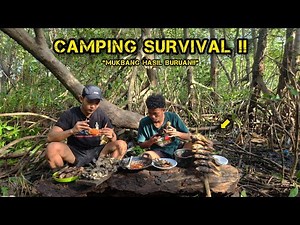 BERPETUALANG DI HUTAN BAKAU | BERTAHAN HIDUP DI HUTAN | CAMPING SURVIVAL !!