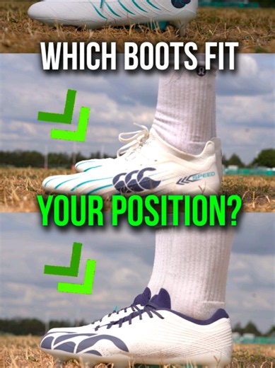 Three boots, Covering all positions! All new for the 26/27 season. Every Canterbury boot's now backed by a one-year guarantee, and you can spec up from Team to Pro to Elite. Click the link in my bio to get your hands on these this summer or head to @Lovell Rugby @Canterbury #ad #therugbytrainer