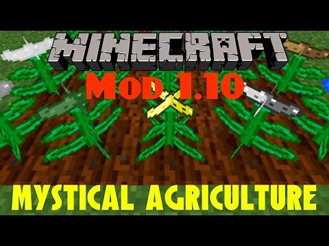 Mystical Agriculture Mod (Cultiva lo que Quieras) - Review e Instalacion - |1.10|1.10.2|1.12|