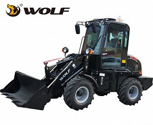 [Hot Item] Farm Machinery 1200kg Wolf Loader Wl120 Mini Hoflader China