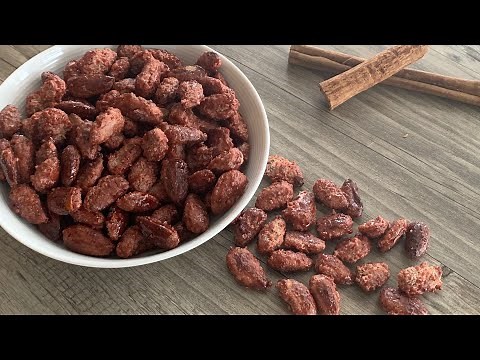 Caramelized almonds | How to make caramelized almonds | Happy Home Food
