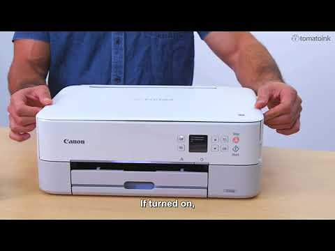 Canon PIXMA TS5320 Ink Cartridges Installation Guide