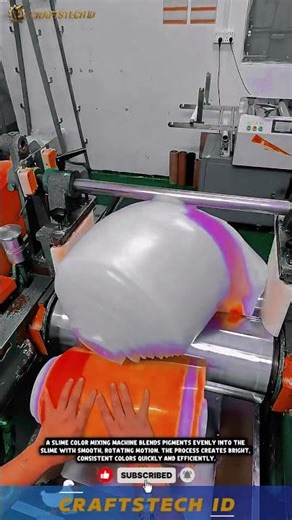 Slime Toy Making Machine | Automated Slime Production Process #machine #factoryproducts