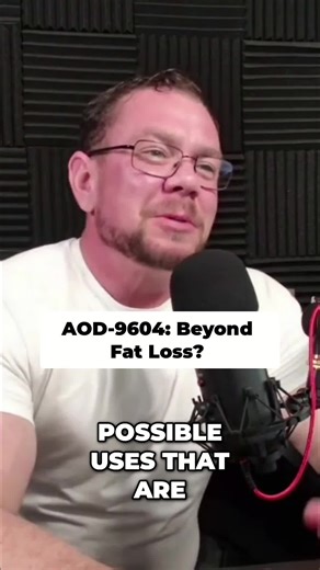AOD-9604: Joint health & obesity prevention? Athletes & bodybuilders, take note! Full video in bio! #AOD9604 #JointHealth #FitnessTips #Bodybuilding #Biohacking