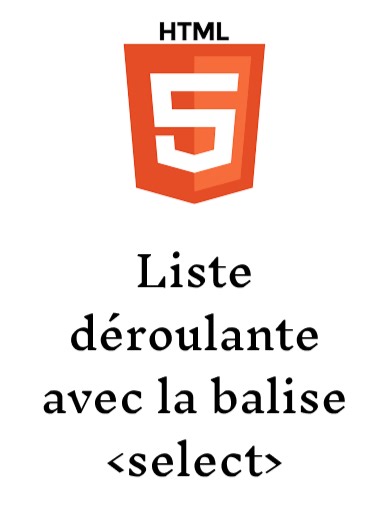 html Balise select