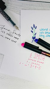 92 reactions | Upgrade your snail mail! ✨ Make your envelopes pop this World Letter Writing Day with an everyday fountain pen. Precise Varsity makes any address look like art!  #powertothepen #penlover #stationaryideas | Pilot Pen | Facebook