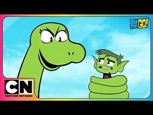 🦈🦁 Teen Titans Go! 🐶🐈 | Animal Takeover Compilation - Part 1 | ‪@cartoonnetworkasia‬