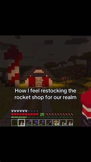 Restocking the Rocket Shop in Minecraft: A Hilarious Adventure!