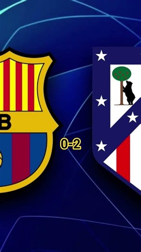 Now way 😞 Barca 0 Vs 2 Atletico#football