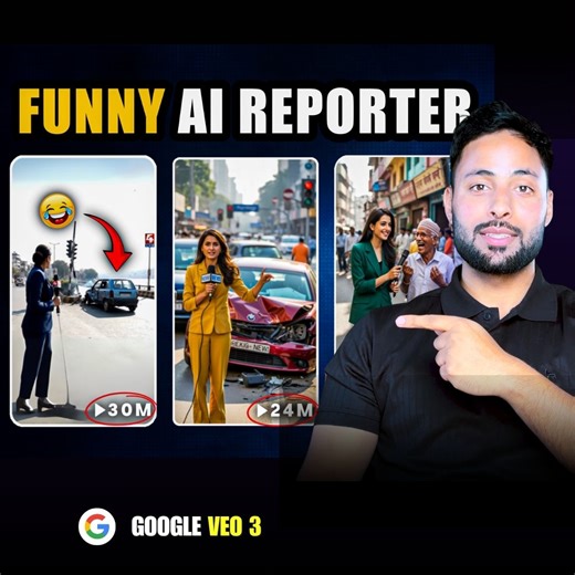 112K views · 1.5K reactions | These Videos are Funny 藍藍 | Google Veo 3 TUTORIAL | Nafzz Shorts | Facebook