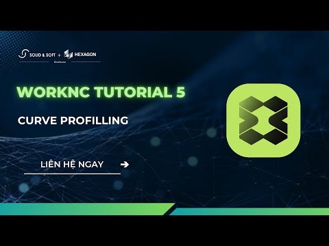 WORKNC TUTORIAL 5: Curve profilling