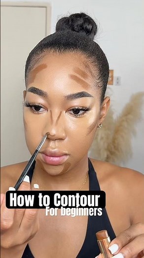 HOW TO CONTOUR for beginners #makeuptutorial #makeup #makeupartist #makeuptips #contour