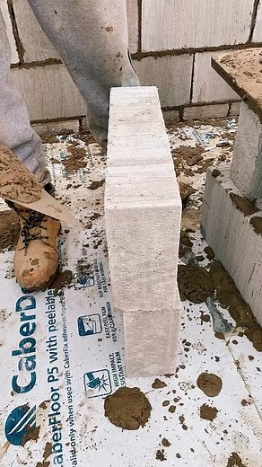 351K views · 621 reactions | block laying #viralreels #construction #buildingtips #technology #howto #DIY #Master #wtf | How is it Done | Facebook