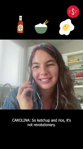 Hear our full conversation with @carolinagelen at splendidtable.org or wherever you get your podcasts! #food #podcast #ketchup #rice