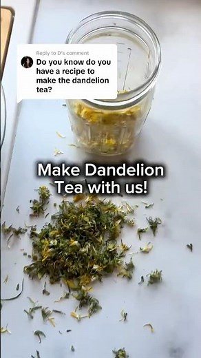 How to make Dandelion Tea
