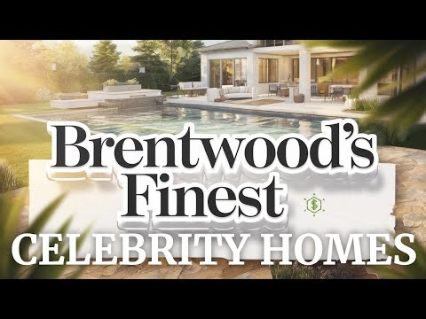 Brentwood's MOST LUXURIOUS Celebrity Homes Revealed!