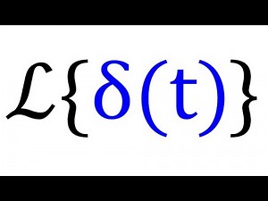 Dirac Delta Laplace Transform