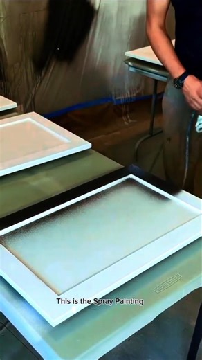 Professional Spray Painting Cabinet Doors | Smooth Finish Using Paint Sprayer