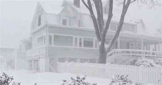 Winter storm slams Northeast with heavy snow, strong winds