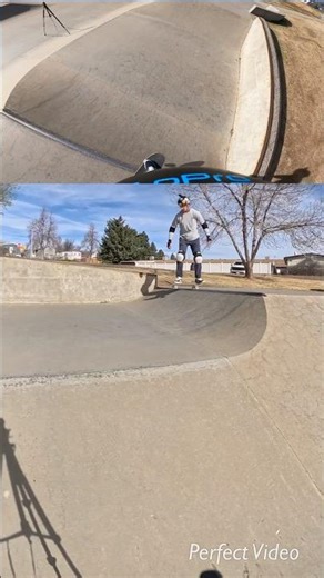 Split Screen roll in roll out! #skateboarding #skateboard #skate