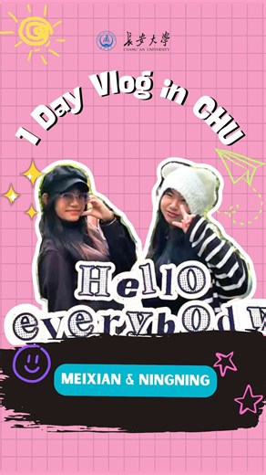 Chang’an University-IES on Instagram: "🙌A day in the #CHU campus life of Zhang Meixian and Song Ningning from Thailand 🇹🇭— from morning Chinese classes to peaceful walks between campuses, their days are filled with learning, friendship, and small moments that make studying abroad unforgettable. 📚😋☕️👭 Sharing laughter, tasting new flavors, and capturing the beauty of everyday life — this is #ChangAnUniversity. 🥰🫶✨ #CHUStudentLife #InternationalStudents #StudyinChina #ChangAnUniversity #Le