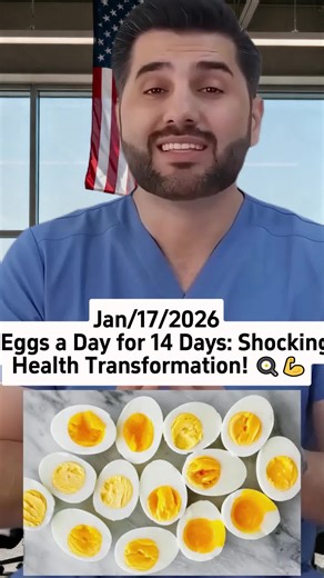 3 Eggs a Day for 14 Days: Shocking Health Transformation! 🍳💪 #healthtips #Mexico #viral #trendingnow #fyp