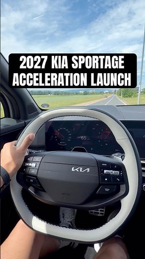 2027 KIA SPORTAGE 1.6 T-GDI PHEV AWD (288 PS combined) ACCELERATION LAUNCH #catchingcars #acceler8