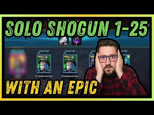 💥 EASIEST Solo Shogun EVER! ALL STAGES 💥 From Zero To Hero Tolf Solo Shogun | RAID SHADOW LEGENDS