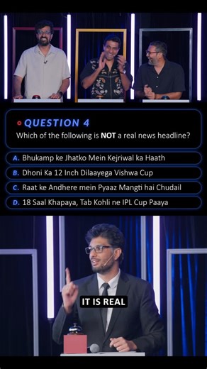 Khamba on Instagram: "Which of these is not a real news headline? Find out in episode 4 of #nationwantstoguess"