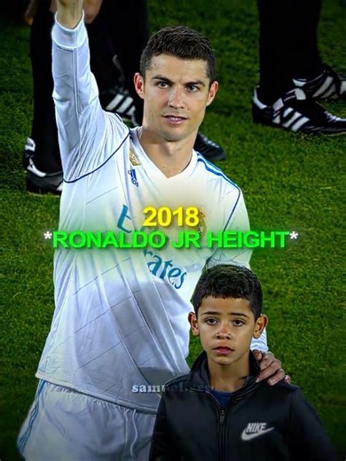 Ronaldo Junior's Height Growth.. 🤯🔥