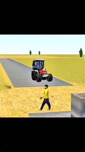 Indian Desi Life Simulator 3d // sawraj and tochan king and Buldozer #viralvideo #gaming