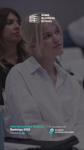 We are proud to announce that the prestigious Times Higher Education Ranking, recognises Rome Business School's Research Center among the best reporters in Europe! 🌍📚 The Times Higher Education Interdisciplinary Science Rankings 2025, in collaboration with Schmidt Science Fellows, is a new and prestigious classification system that highlights institutions most committed to advancing interdisciplinary research. This ranking emphasizes universities' ability to foster collaboration across differe