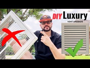 This Simple HVAC Vent Upgrade Made My Whole Room Look Better | Worth Home Products DIY Project