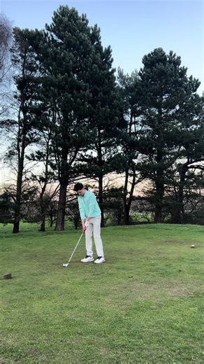 sunset golf 😍#fyp #foryoupage #golf