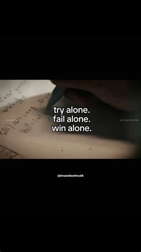 win alone..💀#dreamdestiny65 #shorts #shortsfeed #motivation #5ksubs